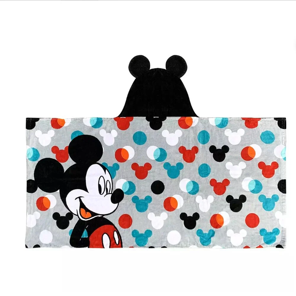 Disney's Mickey Mouse Kids Hooded Towel By The Big One®